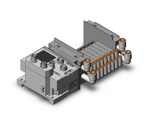 SMC SS5Y3-10S6Q2-08B-L4 Ss5Y3 8 Sta Manifold Base