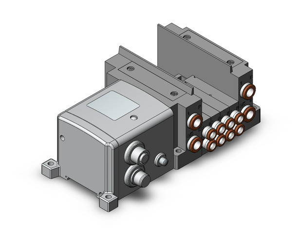 SMC SS5Y3-10SZE-04D-N7 Ss5Y3 4 Sta Manifold Base