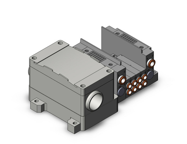 SMC SS5Y3-10T-04BS-C6 Ss5Y3 4 Sta Manifold Base