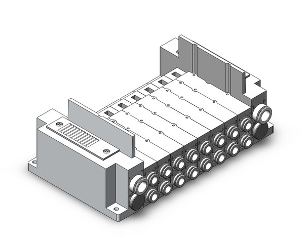 SMC SS5Y7-10S0-08BS-C8 Ss5Y7 8 Sta Manifold Base