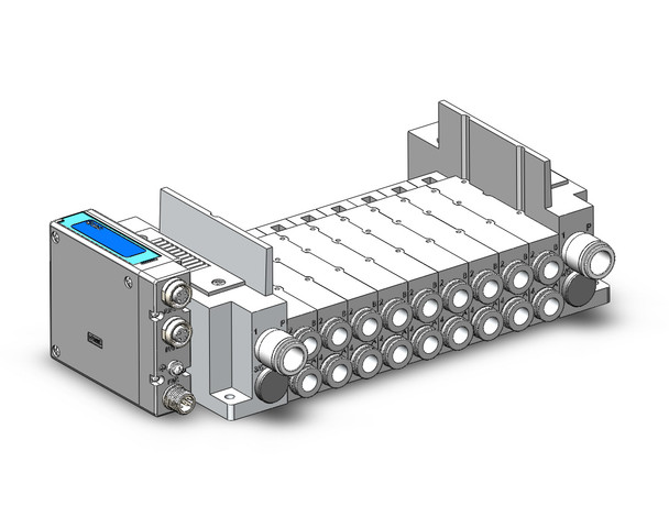 SMC SS5Y7-10SEA-09BS-N11 Ss5Y7 9 Sta Manifold Base