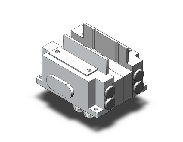 SMC SS5Y7-11S0-02B-N11 Ss5Y7 2 Sta Manifold Base