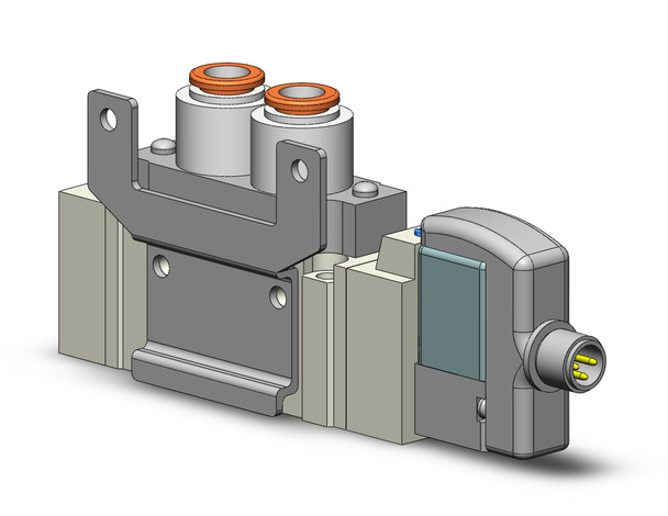 SMC SY5120-5WOZD-N7T-F2 Valve, Sgl Sol, Body Pt