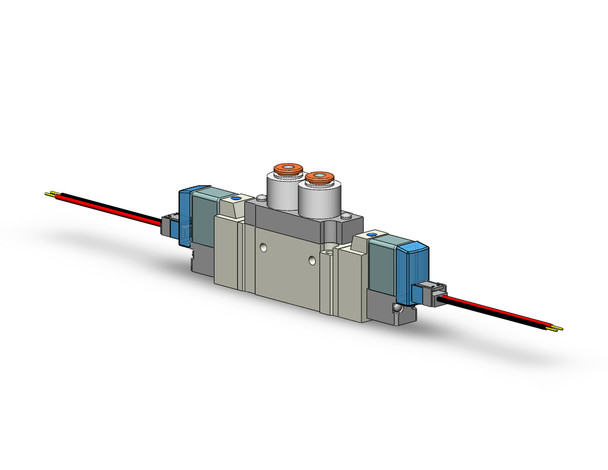 SMC SY5220-5LS-C4 Valve, 2 Pos Dbl. 24Vdc.