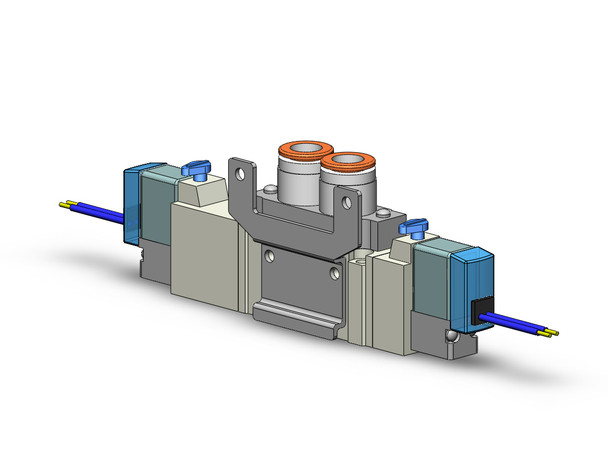 SMC SY5320-5GZE-C8-F2 5 Port Solenoid Valve