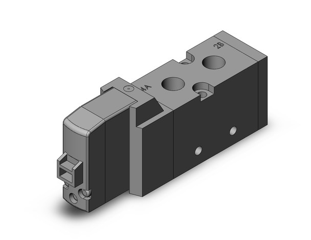 SMC VF3130-5LOS1-01 Pilot Operated 5 Port Solenoid Valve