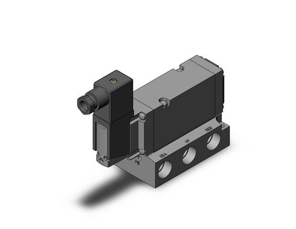 SMC VF5144-5DD1-03N Pilot Operated 5 Port Solenoid Valve