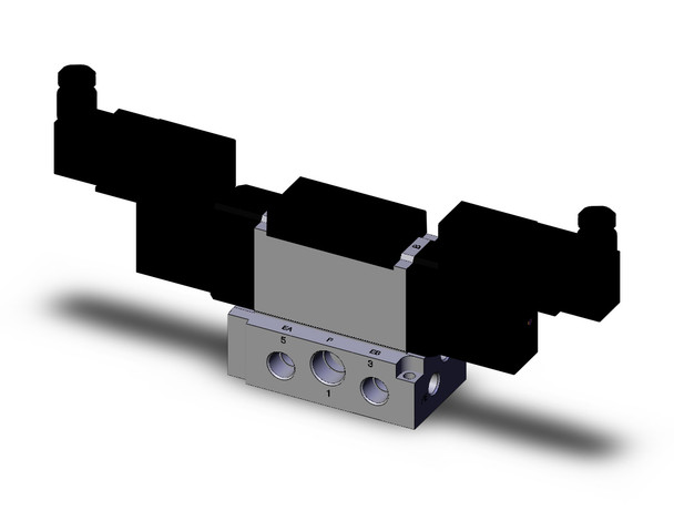 SMC VFR3440-5DZ-03N 4/5 Port Solenoid Valve