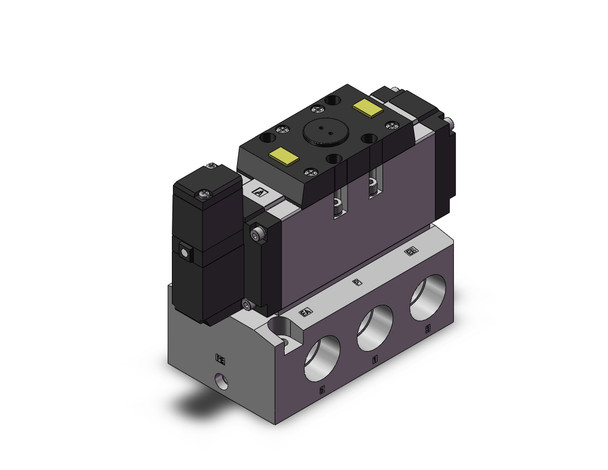 SMC VFR5110-3EZ-06T Valve, 5 Port Solenoid