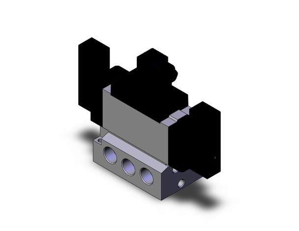 SMC VFS5310-5DZ-04N Valve Dbl Non Plugin Base Mt