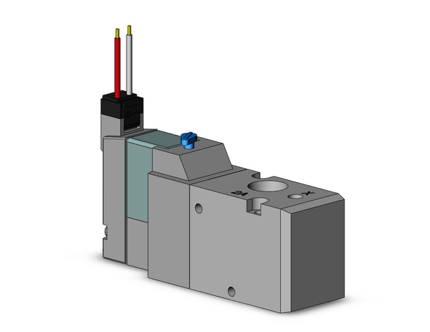 SMC VP342R-5MZE1-02NA 3 Port Poppet Type Valve