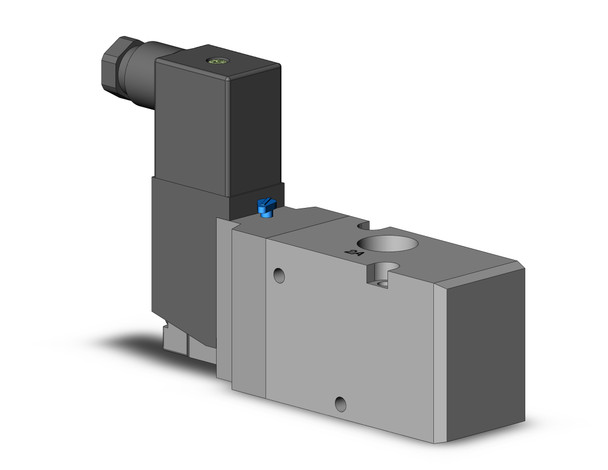 <h2>VP300/500/700, 3 Port Solenoid Valve, Body Ported, Single Unit</h2><p><h3>SMC s VP300/500/700 series solenoid valve, offers high flow capacity and reduced power consumption (1.55W standard, 0.55W with power saving circuit).  The series may be used as either a selector valve, or a divider valve.  It is vacuum applicable up to ?Çô101.2kPa.  Series VP3145/3165/3185 is a large size, 3 port solenoid valve with a rubber seal.  It is possible to use the series in vacuum applications or under low pressure.  Both series are available in a normally closed or normally open styles.</h3>- 3 port, pilot poppet type valve<br>- Available with power saving circuit to reduce power consumption<br>- Port sizes from 1/8 to 1/2, depending on series<br>- Thread types: Rc, G, NPT, NPTF<p><a href="https://content2.smcetech.com/pdf/VP.pdf" target="_blank">Series Catalog</a>