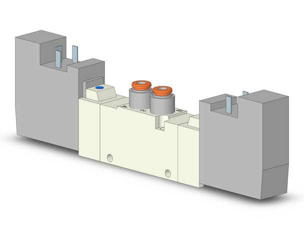 SMC VQZ2221B-5YO1-C4 2000 Series 5 Port Valve