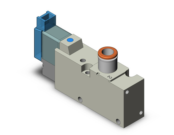 SMC VQZ232BR-5MO1-N7T 3 Port Body Ported Solenoid Valve