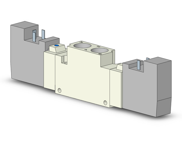 SMC VQZ3221B-5YOW1-02-Q 4/5 port solenoid valve 3000 series 5 port valve