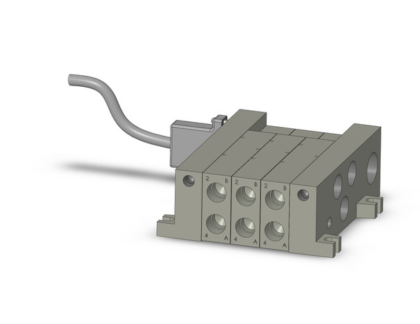 SMC VV5Q41-0303FD1 4/5 Port Solenoid Valve