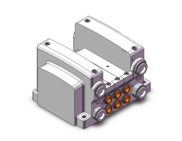 SMC VV5QC21-03N7SD60 4/5 Port Solenoid Valve