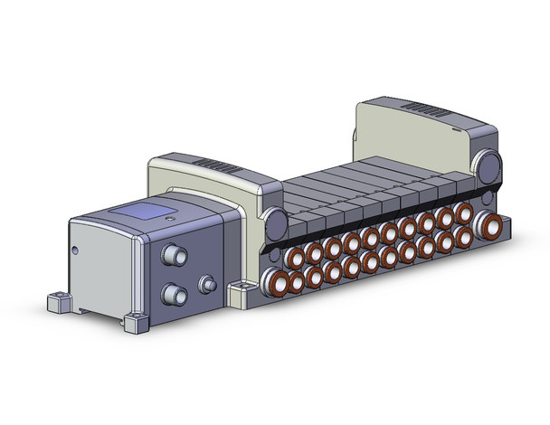 SMC VV5QC21-10C8SDZENN0-S Vqc Manifold