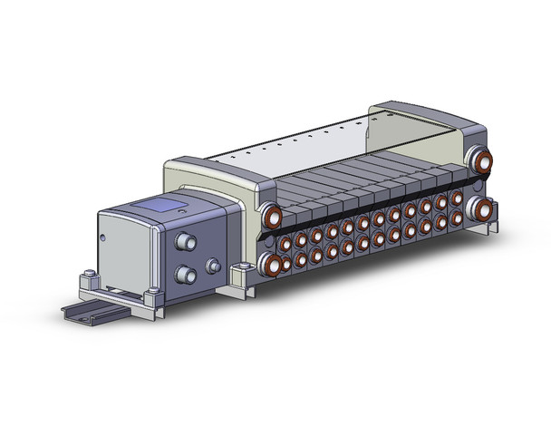 SMC VV5QC21-12N7SDQN0-DN-X160US Vqc Manifold