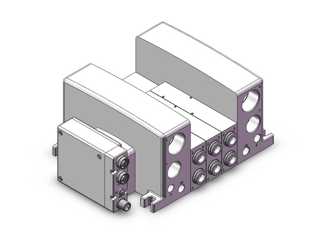 SMC VV5QC41-03C10SEB 4/5 Port Solenoid Valve