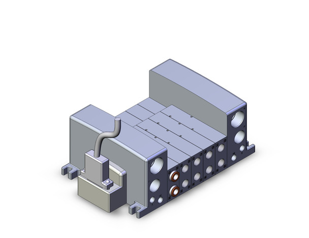 SMC VV5QC41-05N11FD3 4/5 Port Solenoid Valve