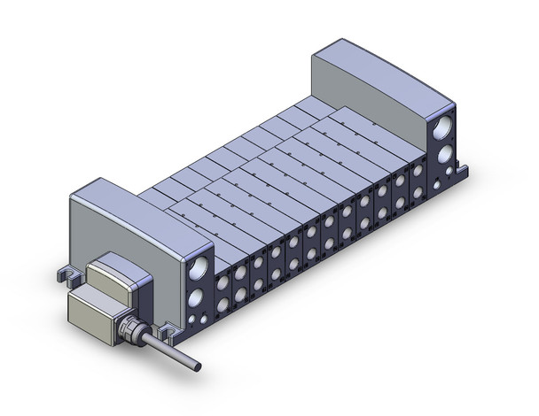 4/5 port solenoid valve vqc manifold