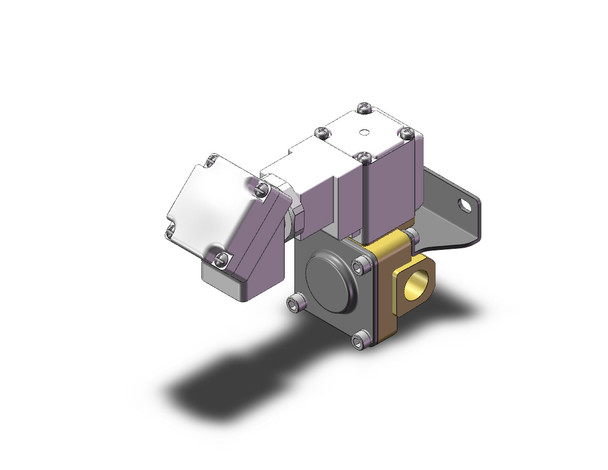 SMC VXD232AZ2KBXB Pilot Op 2 Port Solenoid Valve (N.C.)