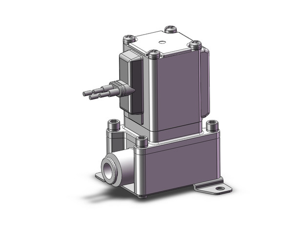 SMC VXZ230DD Pilot Op 2 Port Solenoid Valve, (N.C.)