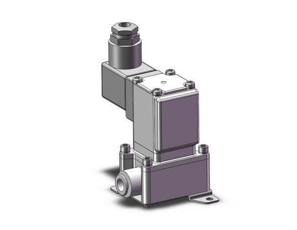 SMC VXZ230DZ2A Pilot Op 2 Port Solenoid Valve, (N.C.)