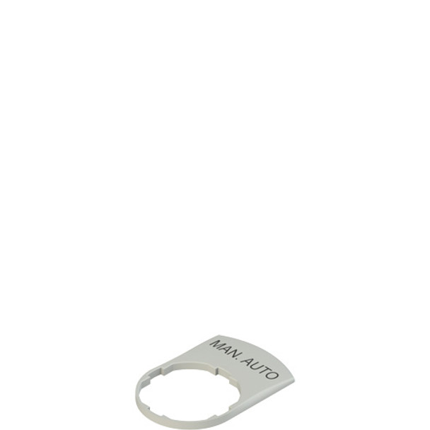 Pizzato VE TF32H91GB11 Grey label with marking for laser engraving