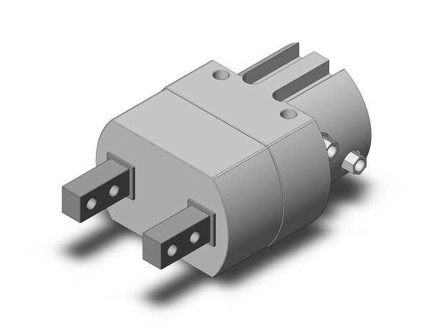 SMC MHQJ2-25DS Gripper, Dbl Act, Silicon