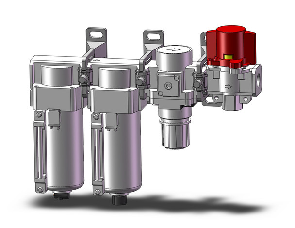 SMC AC40C-03-V-8-B modular f.r.l. f/ms/r combo modular