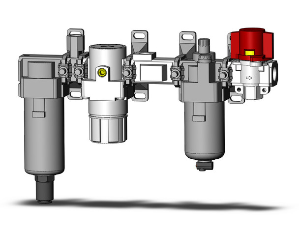 SMC AC30-N03C-KTV-3Z-A modular f.r.l. f/r/l combo modular