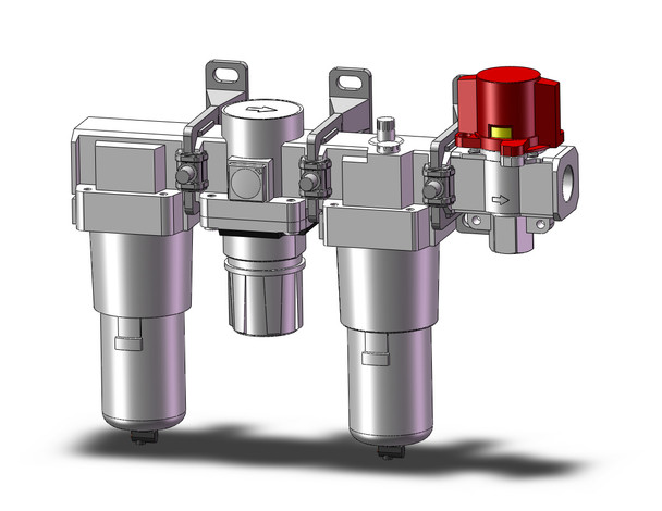 SMC AC50-F06E-V-3-B modular f.r.l. f/r/l combo modular