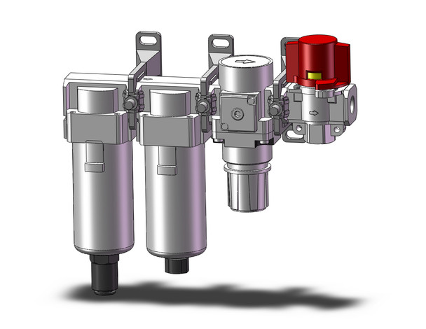 SMC AC30C-02C-V1-B modular f.r.l. f/ms/r combo modular