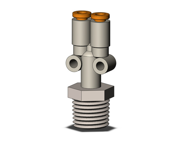 SMC KQ2U01-35N one-touch fitting fitting, branch y Pack of 10