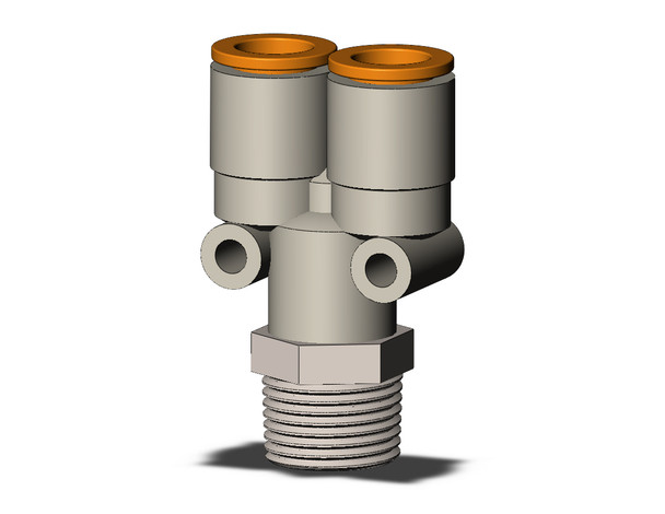 SMC KQ2U11-03N one-touch fitting fitting, branch y Pack of 10