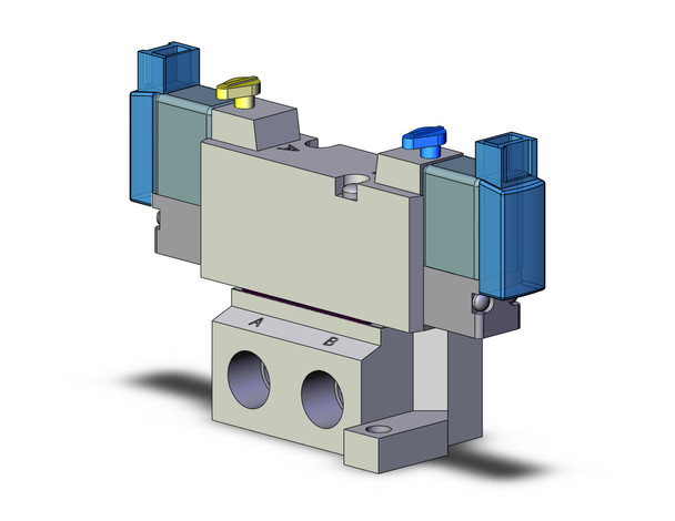 SMC SYJ5240-5MOSE-01 4/5 port solenoid valve valve/sol