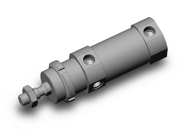 SMC CD75F32-10-B iso round body cylinder, c75, c76 cyl, european