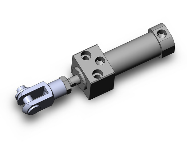 SMC CD85RAF25-25W-B iso round body cylinder, c82, c85 cylinder, iso, dbl acting