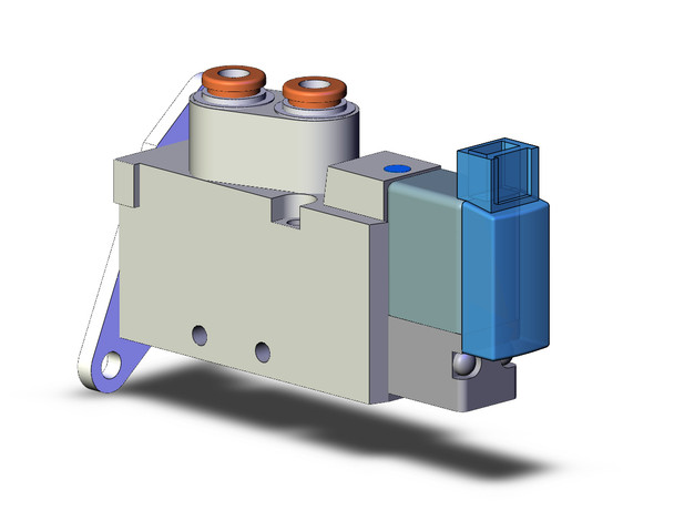 SMC SYJ5123-5MOU-C4-F 4/5 port solenoid valve valve/sol