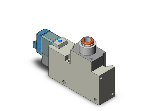 SMC VQZ312K-5LO1-N7T 3 port body ported solenoid valve