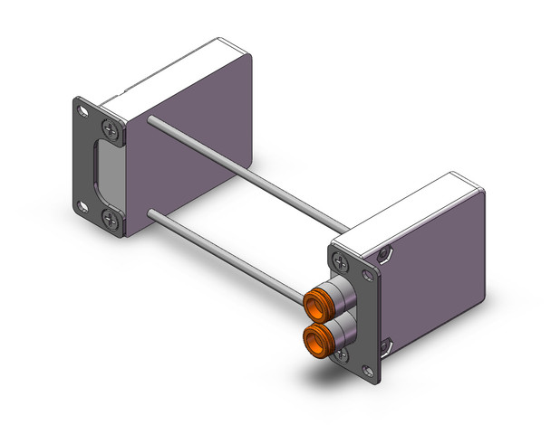 SMC VV100-10FAD2-08U1-N7F2 3 port solenoid valve plug-in connector type mfld