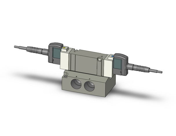 SMC SY7240-5W1-03T 4/5 port solenoid valve valve, dbl sol, base mt