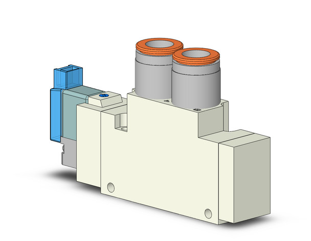 SMC VQZ3121-5MOB1-C10 4/5 port solenoid valve 3000 series 5 port valve