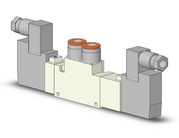 SMC VQZ3420K-5Y1-N11T-Q 4/5 port solenoid valve 3000 series 5 port valve