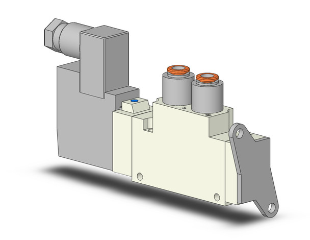 SMC VQZ3120R-5Y1-C6-F 4/5 port solenoid valve 3000 series 5 port valve