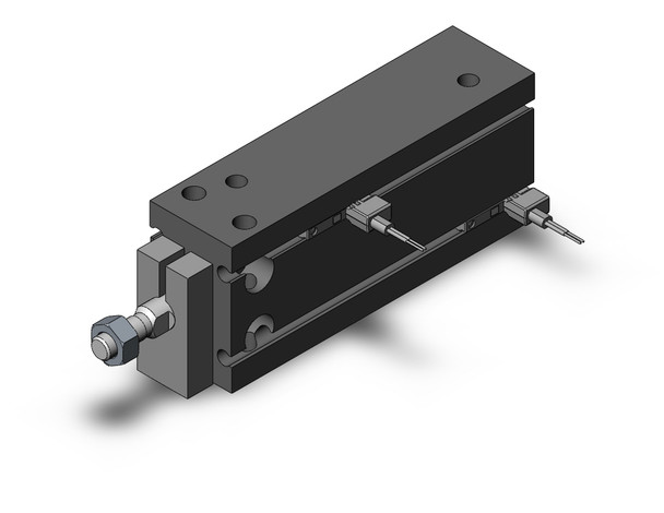 SMC CDUK20-50D-M9BV compact cylinder cyl, free mount, non-rotating