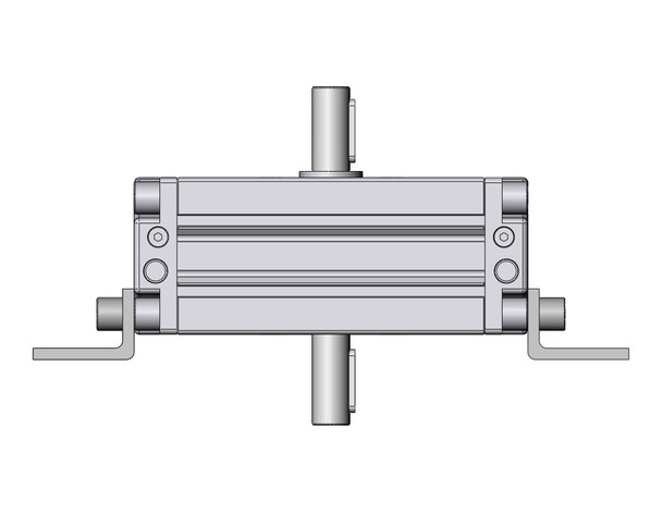 SMC CDRA1LY50-100CZ rotary actuator actuator, rotary, rack & pinion type