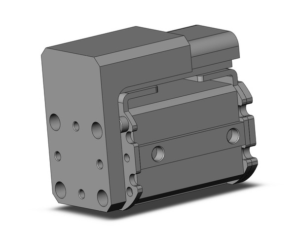 SMC MXZ25R-20L compact cylinder w/linear guide cylinder, air